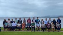 Government representatives from Kiribati, Solomon Islands, Tuvalu, and Vanuatu joined representatives from WHO and UNDP in Suva, Fiji, to plan the implementation of a five-year, US$17.85 million, GEF-funded project supporting climate resilient health syst